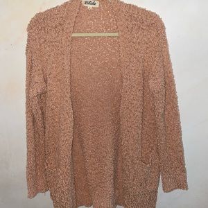 Listicle cardigan